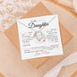 To My Precious Daughter-Someday When The Pages Of My Life End- Love Mom- Forever Love Necklace