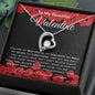 To My Beautiful Valentine - Forever Love Necklace