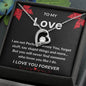 To My Love - Forever Love Necklace