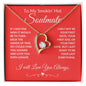 To My Smokin' Hot Soulmate - Forever Love Necklace
