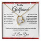 To My Girlfriend - Forever Love Necklace
