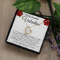 To My Beautiful Valentine - Forever Love Necklace