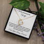 To My Wife-Forever Love Necklace