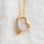 To My Beautiful Daughter - Always Keep Me in Your Heart - Love Mom - Forever Love Necklace