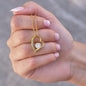 To My Beautiful Daughter - Always Keep Me in Your Heart - Love Mom - Forever Love Necklace
