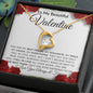 To My Beautiful Valentine - Forever Love Necklace