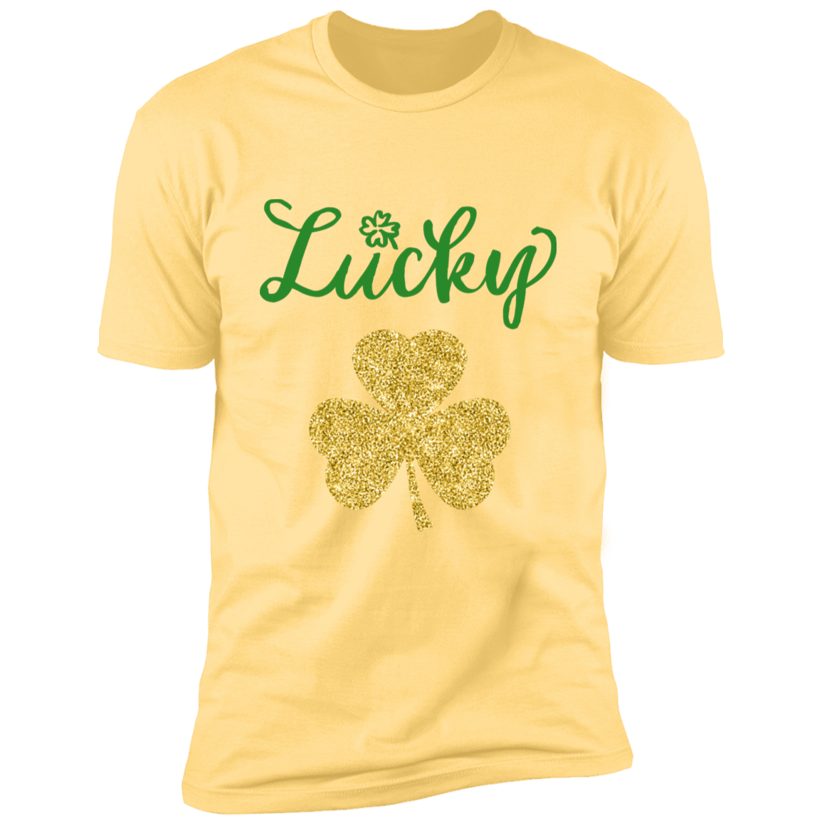 Glitter St. Patrick's Day Premium Short Sleeve T-Shirt