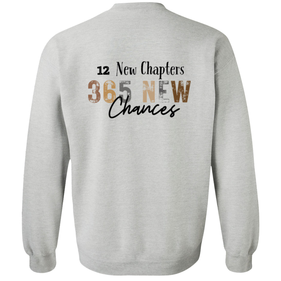 2025 New Chapters 365 New Chances Sweatshirt, 2025 Happy New Year Sweatshirt, New Year Gift, 2025 New Year Party Sweatshirt