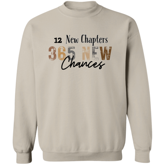2025 New Chapters 365 New Chances Sweatshirt, 2025 Happy New Year Sweatshirt, New Year Gift, 2025 New Year Party Sweatshirt