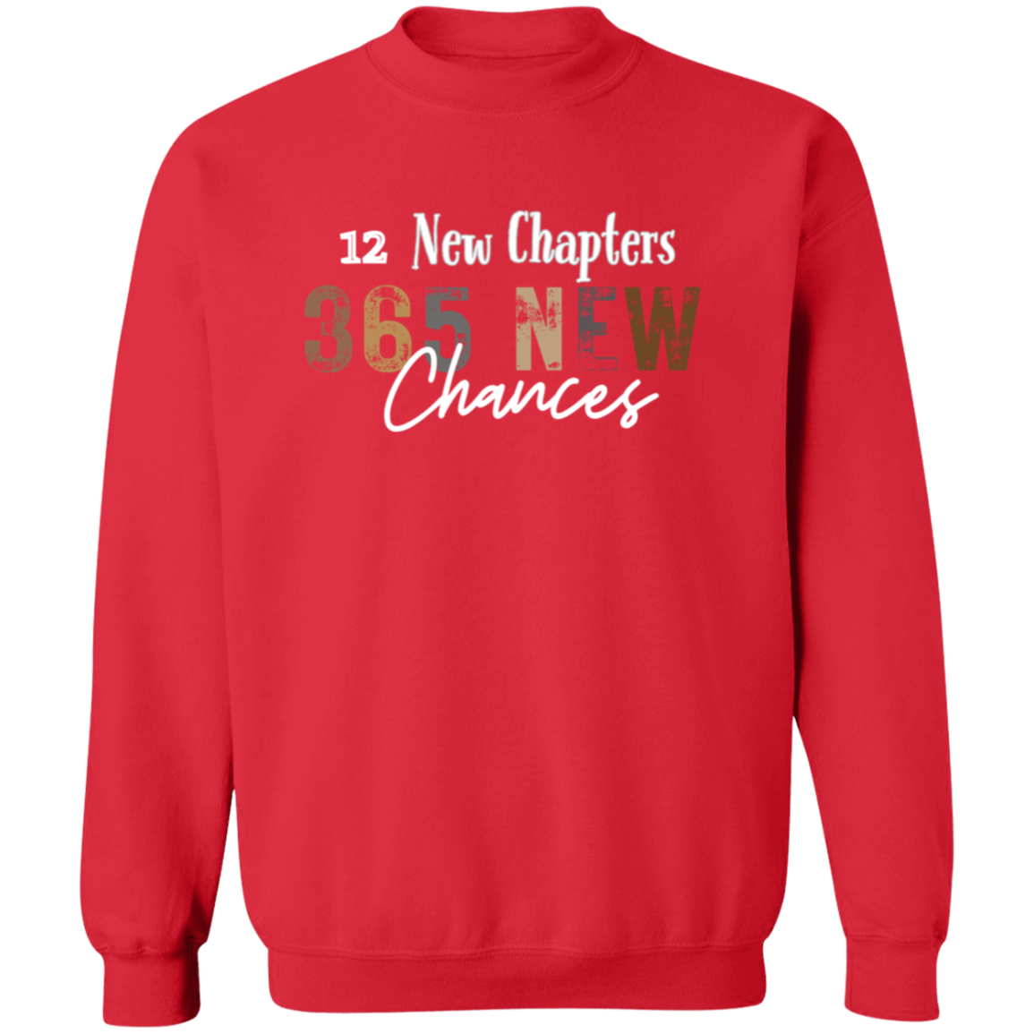 2025 New Chapters 365 New Chances Sweatshirt, 2025 Happy New Year Sweatshirt, New Year Gift, 2025 New Year Party Sweatshirt