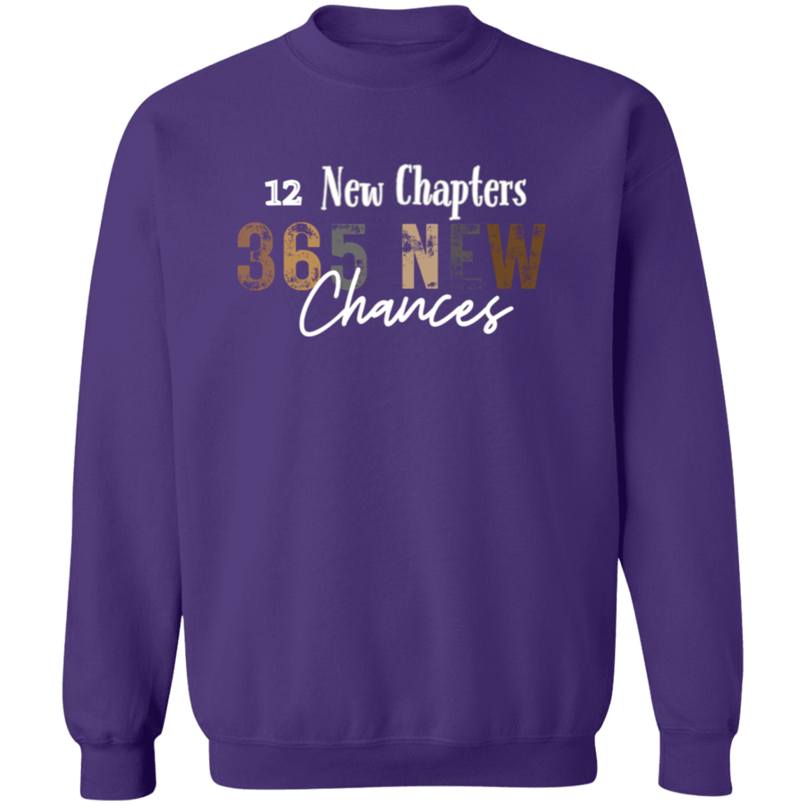 2025 New Chapters 365 New Chances Sweatshirt, 2025 Happy New Year Sweatshirt, New Year Gift, 2025 New Year Party Sweatshirt