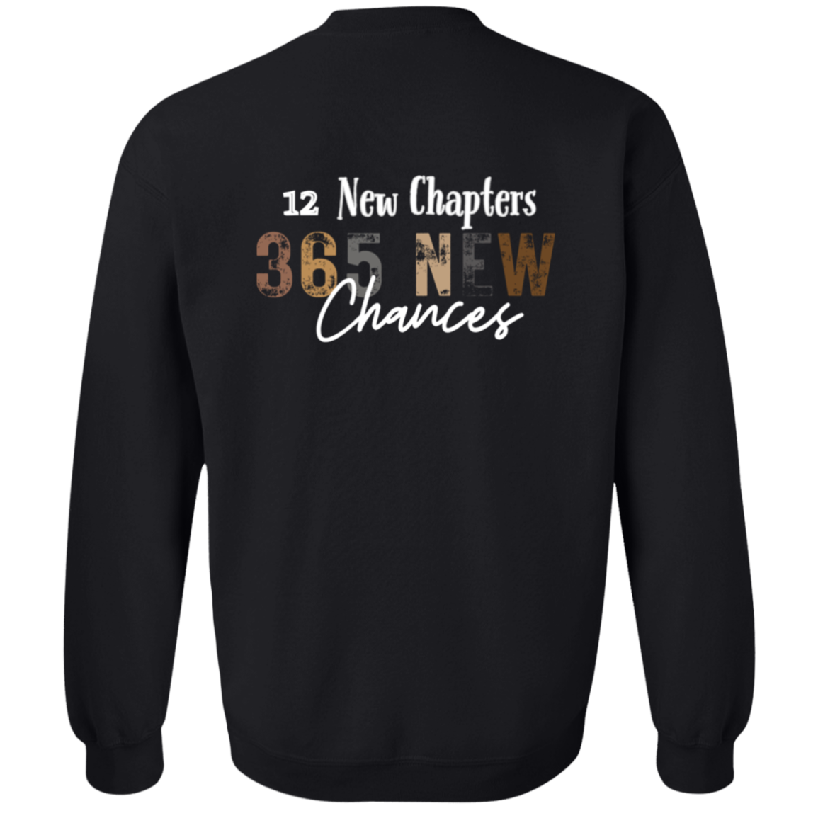 2025 New Chapters 365 New Chances Sweatshirt, 2025 Happy New Year Sweatshirt, New Year Gift, 2025 New Year Party Sweatshirt