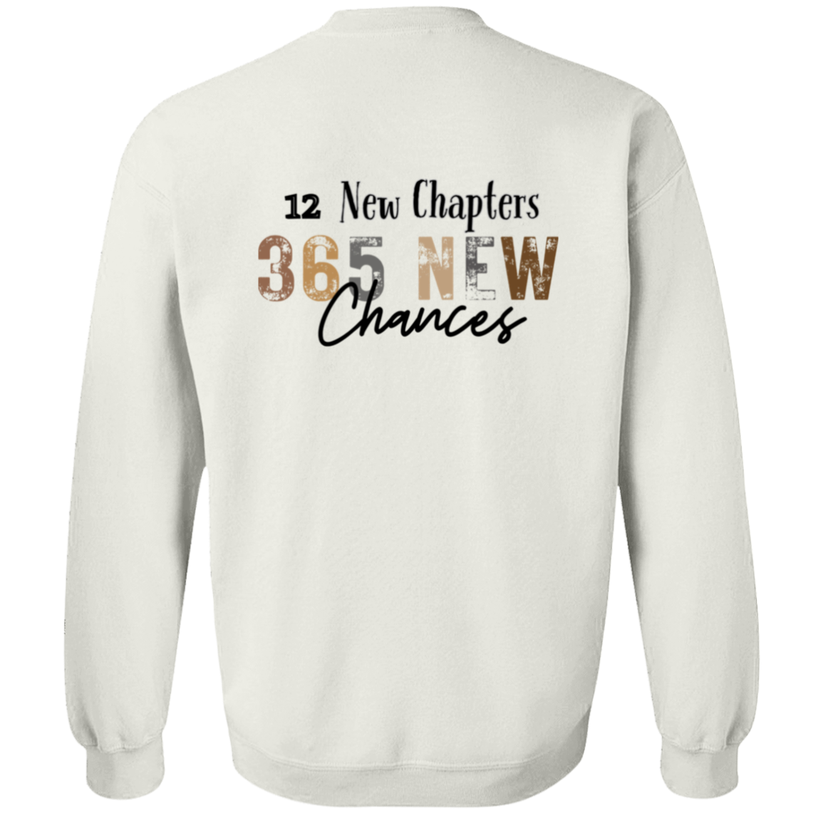 2025 New Chapters 365 New Chances Sweatshirt, 2025 Happy New Year Sweatshirt, New Year Gift, 2025 New Year Party Sweatshirt
