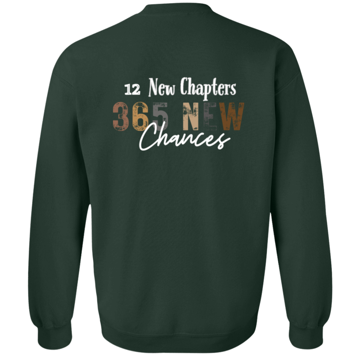 2025 New Chapters 365 New Chances Sweatshirt, 2025 Happy New Year Sweatshirt, New Year Gift, 2025 New Year Party Sweatshirt