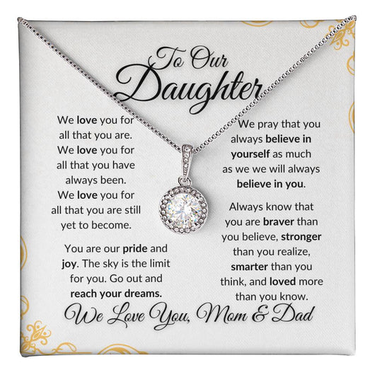 To Our Daughter - Eternal Hope Necklace