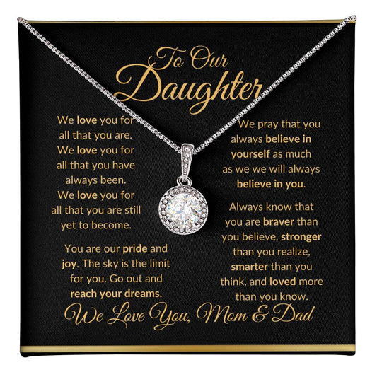 To Our Daughter - Eternal Hope Necklace