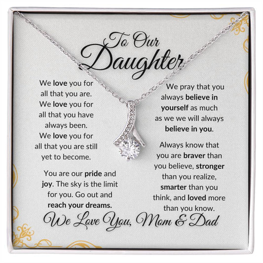 To Our daughter - Alluring Beauty Necklace