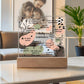 Daily Affirmations Acrylic Square Plaque