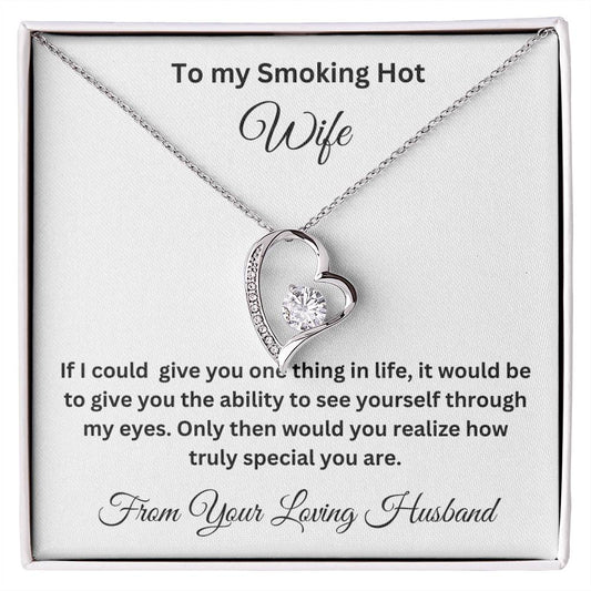 To My Wife-Forever Love Necklace